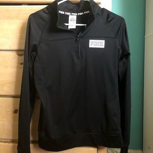 Black Quarter zip VS Exercise pullover